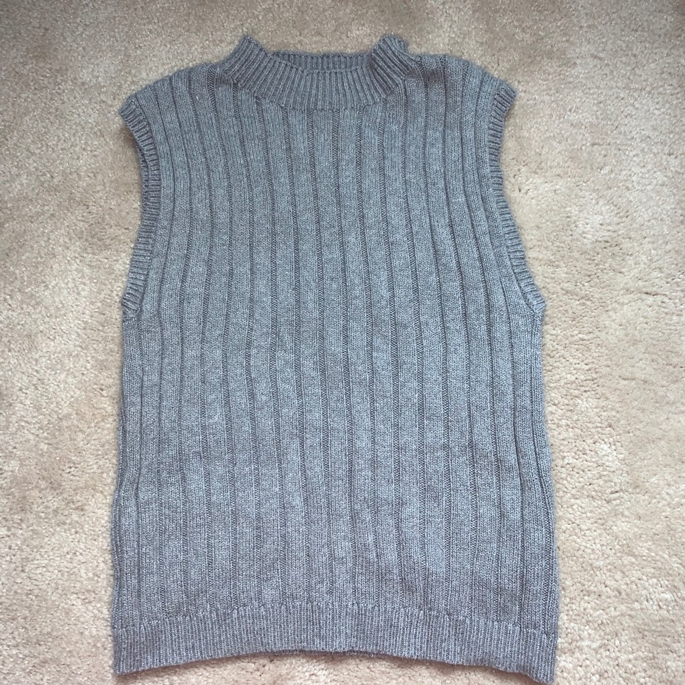 Forever 21 tank turtle neck sweater
